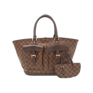 Louis Vuitton Damier Ebene Brown Manosque Tote Bag